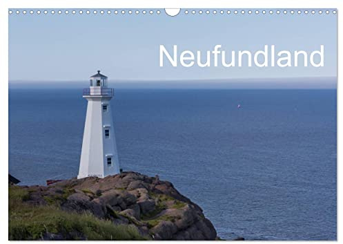 Neufundland Impressionen 2026 (Wandkalender 2026 DIN A3 quer), CALVENDO Monatskalender: Neufundland, die östlichste Insel des Nordamerikanischen ... und bunte Ortschaften. (CALVENDO Orte)