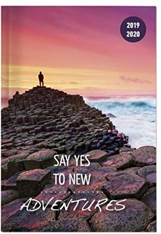 Collegetimer Travel 2019/2020 - Abenteuer - Schülerkalender A5 (15 x 21) - Day By Day - 352 Seiten - Terminplaner - Notizbuch: Say yes to new adventures - Schülerkalender A5 - Terminplaner