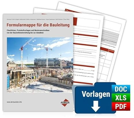 Formularmappe für die Bauleitung: PREMIUM-Ausgabe