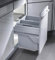 Poubelle de Cuisine tri sélectif 2 bacs encastrable 49L (30+19) Hailo Euro Cargo S