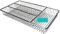 FurnitureXtra Deluxe Stainless Steel Chrome Small Cutlery Tray - L: 32cm x W: 18.5cm x H: 4cm