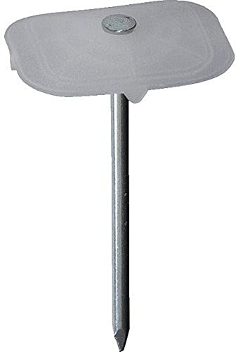 fischer Nagelscheibe NSB 3/40, Sicherer Halt, optimaler Anpressdruck durch gewölbte Struktur, Leichtes Überputzen durch flache Nagelscheibe, 150 Stück