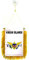 AZ FLAG - Wimpel Amerikanische Jungferninseln - 15x10 cm - Amerikanische Mini Flagge 10 x 15 Cm - Auto Pennant Spezielle Auto