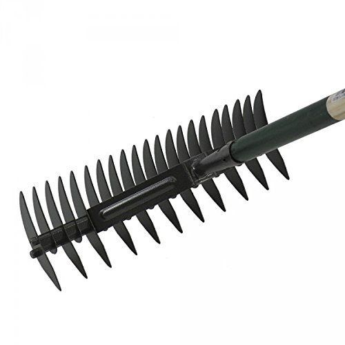 Scarificateur réversible 21 dents - Avec manche bois 1,5 m