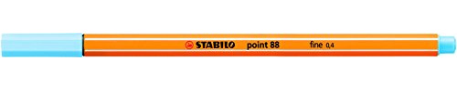 STABILO Fineliner point 88 - Pack of 10 - Ice Blue