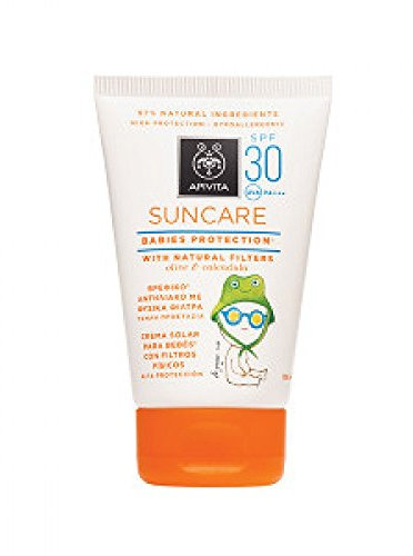 Apivita Suncare Babies Protection with Natural Filters Olive & Calendula SPF30 100ml