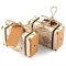 Awtlife 50 Stück Vintage Naturpapier Kissen Boxen für Hochzeit Party Süßigkeiten
