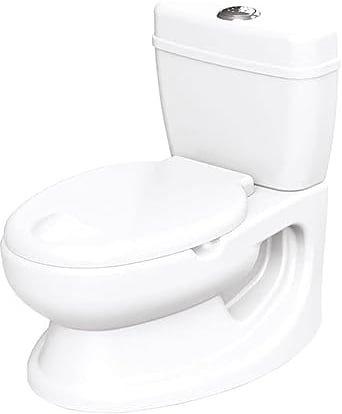 DOLU Toddler Infant Educational Potty Aid Toy - Realistic Design with Retractable Toilet Roll Holder, Storage Compartment - Suitable for Ages 18 Months and Up