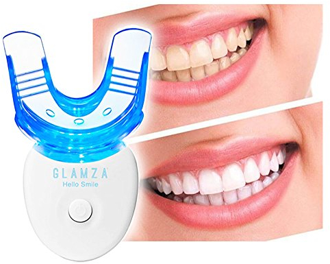 Glamza Hello Smile LED Laser Light Mundschutz für Zahnaufhellung, 1 Stück