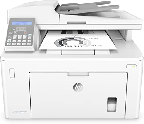 HP LaserJet Pro M148fdw Laser Multifunktionsdrucker (Schwarzweiß Drucker, Scanner, Kopierer, Fax, WLAN, AirPrint) weiß