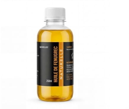 Huile de Fenugrec 250mL | Soin Cosmétique Visage, Corps & Cheveux | Nourrissante, Fortifiante & Raffermissante