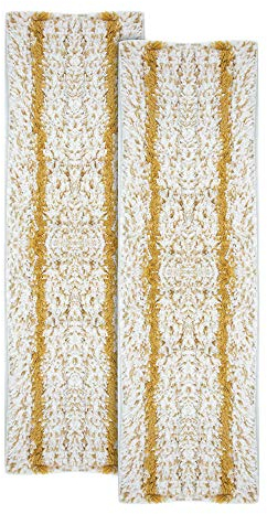 Polti Moppy Kit de 2 Serpillières pour Surfaces Délicates, Bois et Parquet, Microfibre avec Haute Performance d'Absorption