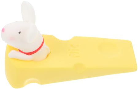 Cartoon Cheese Mice Door Stopper Decorative Cute Animal Doorstop Door Wedge (Random Color)