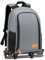 TARION TB-02 Sac a Dos Photo Ordinateur Sac Appareil Photo Compact pour Appareil Photo avec Laptop 15 Résistant aux Intempéries avec Housse de Pluie (gris)