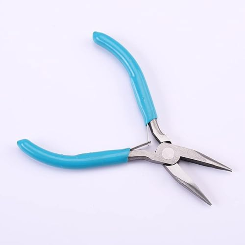 Pinze per Tronchesi per Gioielli,Pinza a Becco di Aghi,Set di Strumenti per Pinze per Gioielli,Pinze per Creazione Gioielli,Pinze per Gioielli,Pinze a Becchi Mezzotondi,per Collana