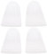 Lot de 2 paires de boutons de déclenchement pour manette PS5 L2 R2 Trigger Pad Joystick Extender Trigger Buttons ABS Blanc