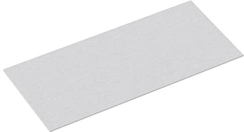 sourcing map Hoja de aluminio 6061, placa de aluminio rectangular de 300 mm x 150 mm, 3 mm de grosor, con película protectora