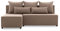 Ecksofa NOBU mit schlaffunktion - Funktionelles Design - Auswahl an Farben - Bettkasten - Rückenkissen - dekorative Kissen (LUX 02)