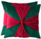 Tosleo 2er Set Weihnachten Kissenbezug aus Samt 45x45CM Rotes Band Dekokissen Deco Kissenbezüge Merry Christmas für Sofa Wohnzimmer Schlafzimmer Couch Party