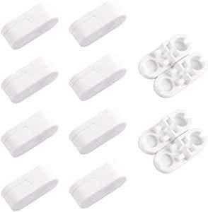 Pack Of 10 Replacement Vertical Roman Roller Blind Ball Chain Cord Connector Clips