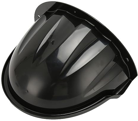 Security Camera Cover, Universal ABS Plastic Weatherproof Sun Rain Shade Dome Camera, Survielance Camera for Outdoor Indoor Camera (Black)