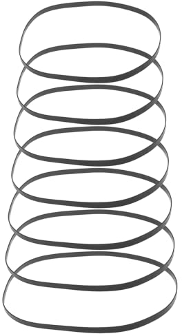 LT Easiyl 100 Pezzi 4mm Larghezza Registratore Cinghia In Gomma 40-135mm Mix Piatto Nastro A Cassetta Macchina Riparazione Cintura Cintura Assortita Per Registratore Walkman Ripetitore Unità DVD