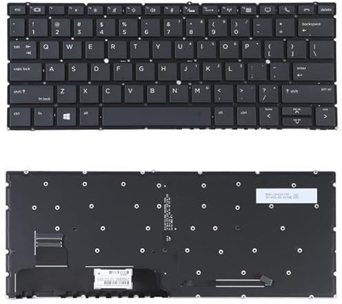 Pezzi di Ricambio WJH Laptop per HP EliteBook X360 836 730 G5 735 G5 G6 US Versione Tastiera con retroilluminazione Tastiere sostitutive