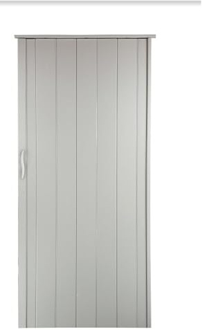 Falttür Höhe 202 cm Einbaubreite bis 135 cm Schiebetür Tür weiss gewischt farben Doppelwandprofil Neu