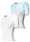 INBIKE Fahrradtrikot Radtrikot Rennrad Trikot Funktionsunterhemd Sportshirts Damen Kurzarm Fahrradbekleidung Sommer Atmungsaktiv Feuchtigkeitstransport Schnell Trocknend Blau&Weiß M/L