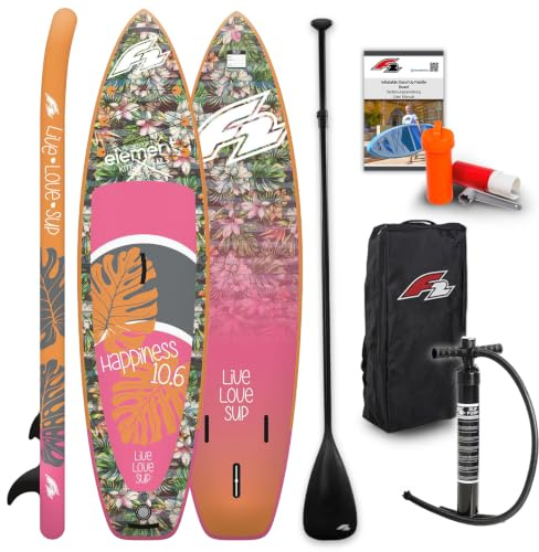 F2 Damen SUP Stand Up Paddle Board Happiness Größe wählbar Multicolor