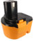 TollCor Batteria di ricambio 2100mAh/12.0V per Ryobi CTH1202K, CTH1202K2, FL1200, HP1201KM2, HP1201M, P/N: 1400143, 1400652, 1400652B, 1400670, 440000000 5, B-82. 86, BPT1025, RY-1204