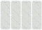 ANPSSSEN 4er-Pack 40W LED Pflanzenlampe, 768 LEDs Vollspektrum Pflanzenlicht für Zimmerpflanzen, Pflanzenpanel mit Daisy-Chain-Funktion, 4/8/12H Timer, Wachstumslampe für Anzucht, Gemüse und Blüte