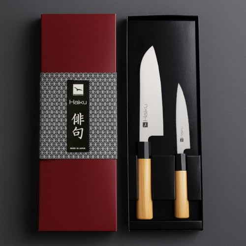 Haiku Messerset, Santoku kleines Modell + Schälmesser, HSET5