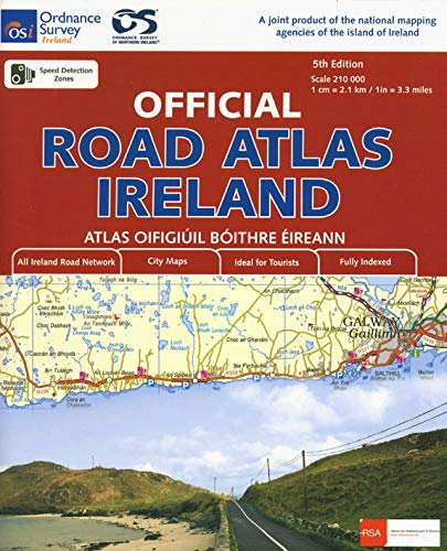 Official Road Atlas Ireland (Irish Maps, Atlases and Guides)