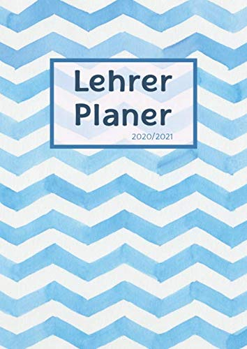 Lehrerplaner 2020/2021: Lehrerkalender Ocean DIN A4 - Schulplaner für Unterrichtsvorbereitung - ideal als Geschenk für Lehrerinnen und Lehrer (Lehrerkalender 2020/2021, Band 3)
