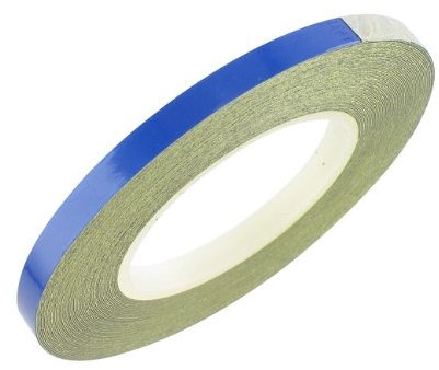 Aufkleber Felge Rand STR8 5x9000mm - blau