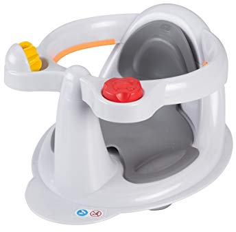 Tigex Collexion - Asiento de bebé para bañera, color gris, 6-12 meses