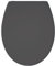 Gelco Design 708628 Soft Close Duro Presto Abattant Gris