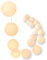 CREATIVECOTTON LED Lichterkette mit Cotton Balls inkl. Timer und Dimmer (Honey, 20 Kugeln)