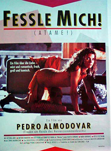 Fessle mich Pedro Almodovar - Filmposter 37x53cm gerollt