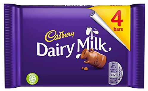 Cadbury Dairy Milk Chocolate Bar, 117 g