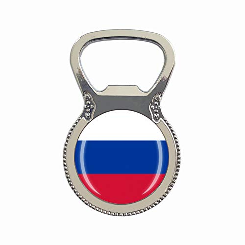 Flaschenöffner mit Russland-Flagge, Kühlschrankmagnet, Metall, Glas, Kristall, Reise-Souvenir, Geschenk, Heimdekoration