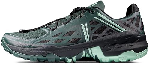 Mammut Herren Sertig Tr Low GTX Schuhe, black-deep jade, 44.5|45