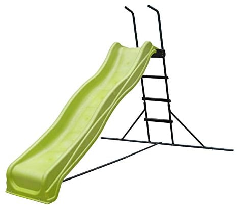 AXI Toboggan sur Pied AXI 220cm Vert & Anthracite | Toboggan de Jardin en métal et Plastique