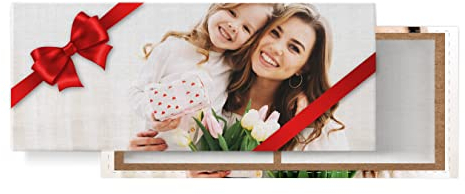Estika Ihr Foto Auf Leinwand - 100x40 cm - Fotogeschenke Mit Eigenem Bild, Leinwandbilder, Personalisierte Leinwand, Leinwandbild