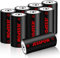 8 Pack Rechargeable Battery for Arlo, Rechargeable 123A Limium Batteries 3.7V 123 Battery for Arlo Cameras VMC3030 VMK3200 VMS3330 3430 3530, Flashlight Microphone