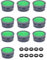 LMOGWL 10pcs Filtro de grifo Con anillo de sellado de 10 pcs, aireador de grifo, inserto de filtro de agua de grifo, piezas accesorias de repuesto de grifo para baño, cocina Tapones de filtro de grifo