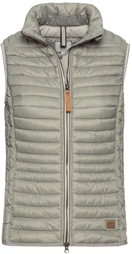 camel active Damen Steppweste aus recyceltem Polyamid Salbei Grün, womenswear-34