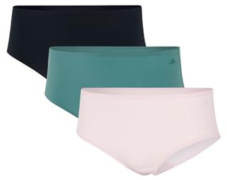 adidas Damen Hipster (3 Pack) - Sport Active Light Flex-Packaged Panties - Bequeme Unterwäsche