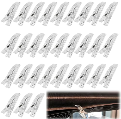 Lot de 30 pinces à coudre pour tissu et clips polyvalents